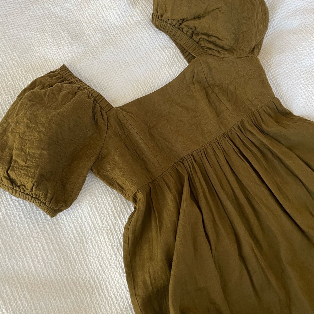 Madewell Olive Green Dress